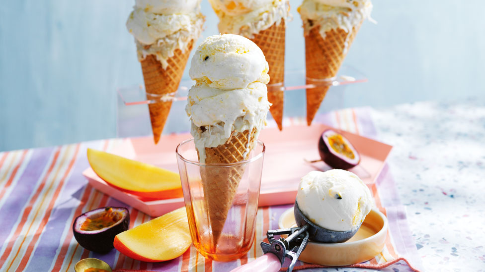 Mango ice cream with cream hot sale