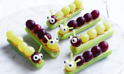 Quick and Easy Caterpillar Grapes Recipe | Coles